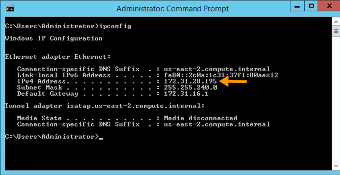 ip address of remote sftp server