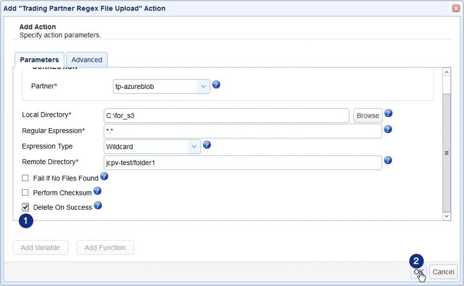How To Automatically Transfer Files From SFTP To Azure Blob Storage Via Trading Partner - 20