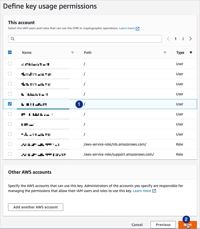 Using AWS KMS To Encrypt Files You Upload To Your S3 Trading Partner - cmk IAM user