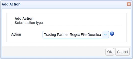 Trading Partner add action