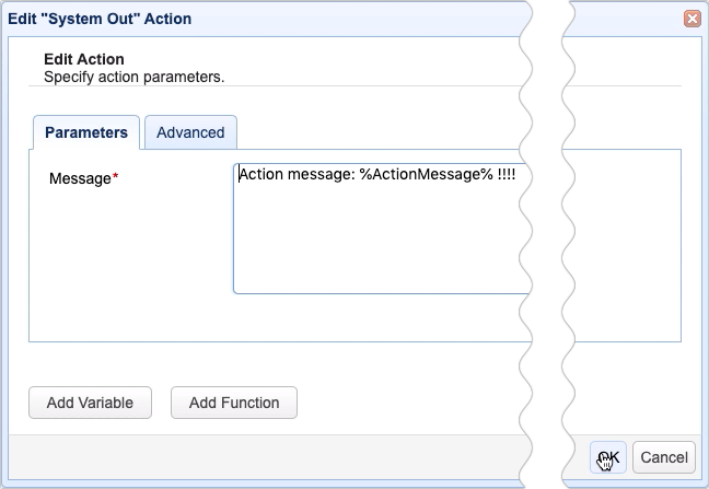 edit system out action