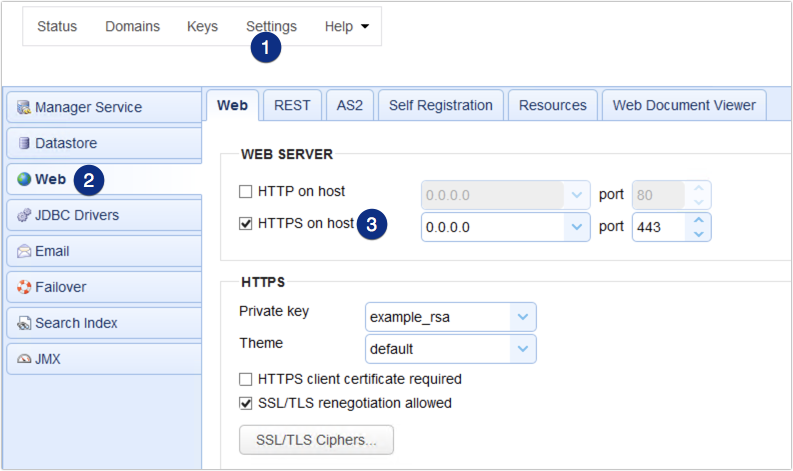 enable https on host