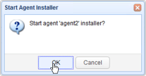 start agent installer